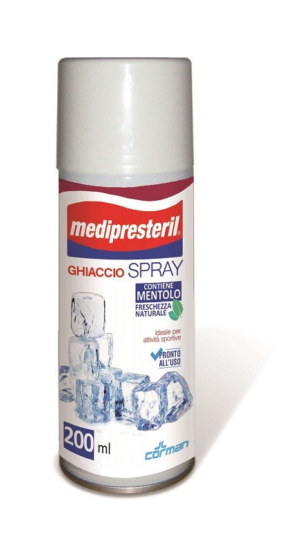 corman ghiaccio spray medipresteril 200 ml medi presteril ean 8016867000338