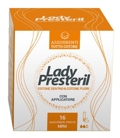 corman lady presteril assorbenti interni mini 16 pezzi lady presteril ean 8016867001045