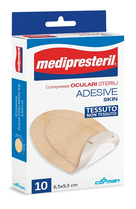 corman medipresteril compressa oculare adesive skin 10 pezzi medi presteril ean 8016867016537