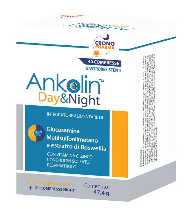 crono pharma ankolin daynight 20 compresse gastroresistenti day 20 compresse gastroresistenti night