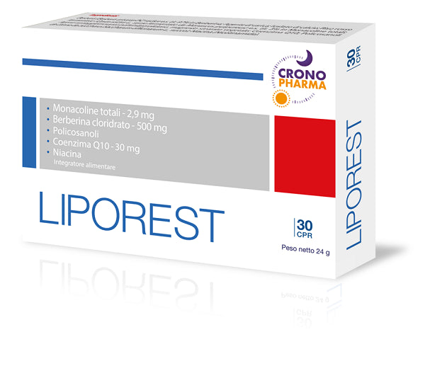 crono pharma liporest 30 compresse