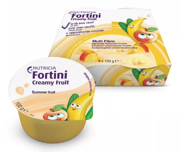 danone nutricia soc ben fortini creamy fruit multi fibre frutti gialli 4x100 g nutricia ean 8716900563294