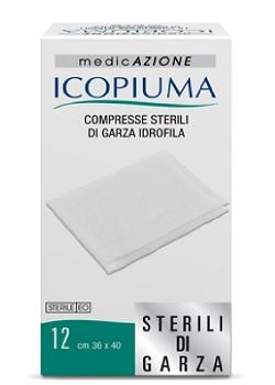 desa pharma garza compressa idrofila icopiuma 36x40cm 12 pezzi icopiuma ean 8026486280912