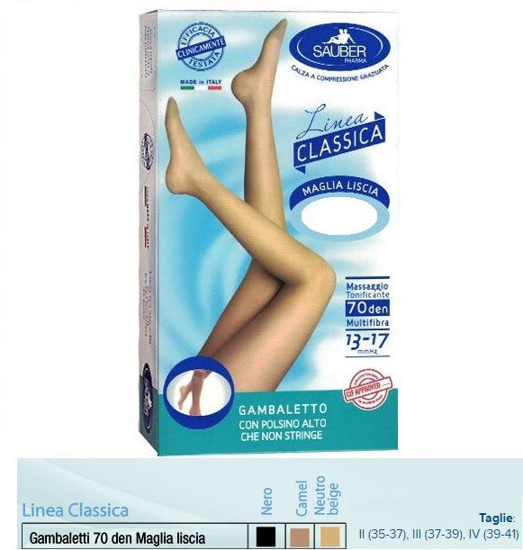 desa pharma sauber gambaletto maglia liscia 140 denari beige 3 desapharma ean 8005520605904