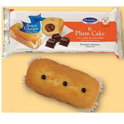 dino corsini bononia plumcake crema cioccolato senza glutine 6 x 45 g ean 8002285102457