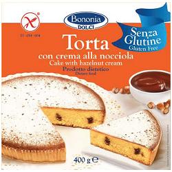 dino corsini bononia torta alla crema di nocciola senza glutine 400 g ean 8002285102372