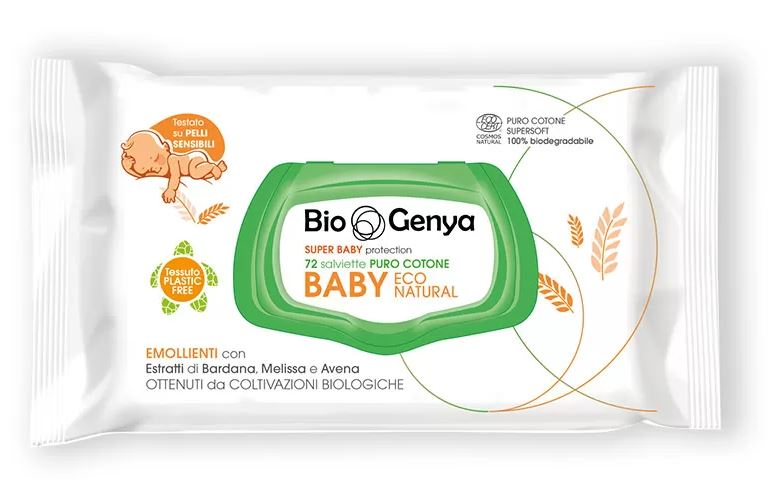 diva international srl biogenya eco natural baby cotone 72 pezzi biogenya ean 8009432021166