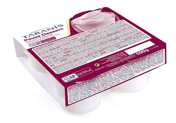 dmf dietetic metabolic food taranis pausa dessert fragola 4 x 125 g taranis ean 3551100163661