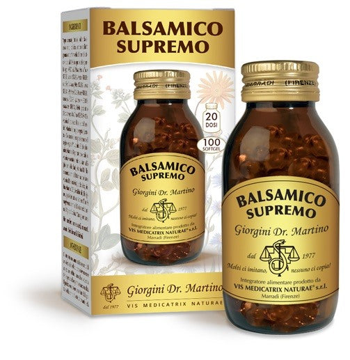 dr giorgini ser vis balsamico supremo 100 softgel 83 g giorgini ean 8058045122647