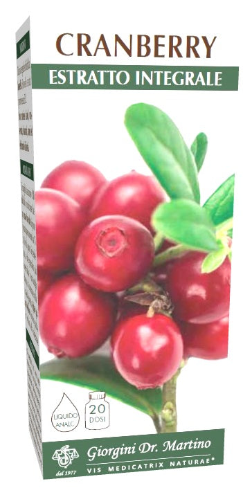 dr giorgini ser vis cranberry estratto integrael 200 ml giorgini ean 8058045121176