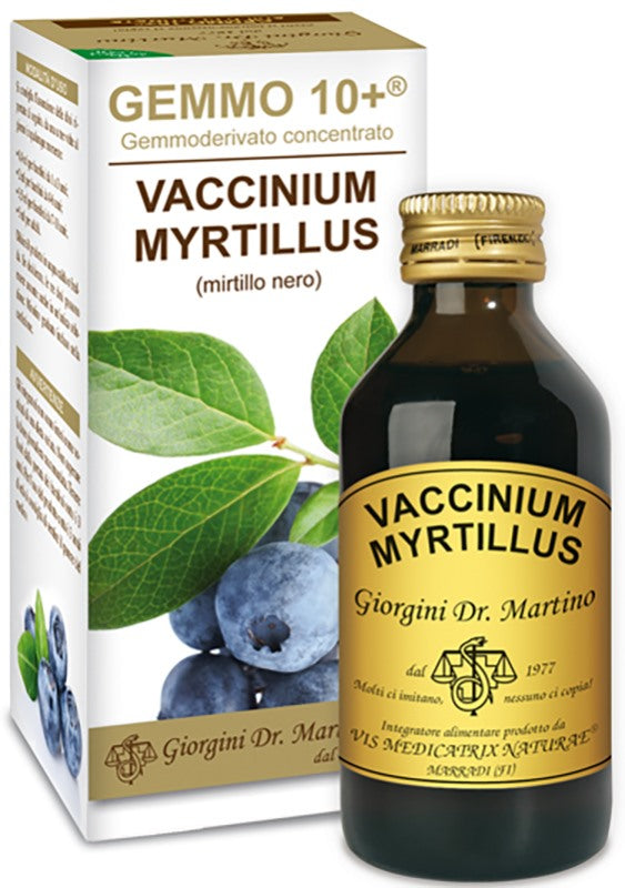 dr giorgini ser vis gemmo 10 gemmoderivato concentrato vaccinium myrtillus mirtillo nero senza alcool 100 ml giorgini ean 8051827614514