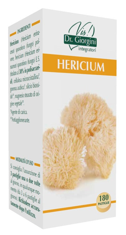 dr giorgini ser vis hericium 180 pastiglie giorgini ean 8058045121664