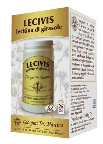 dr giorgini ser vis lecivis 100 g 80 softgel giorgini ean 8056364778750