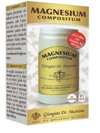 dr giorgini ser vis magnesium compositum polvere 100 g giorgini ean 8058045121527