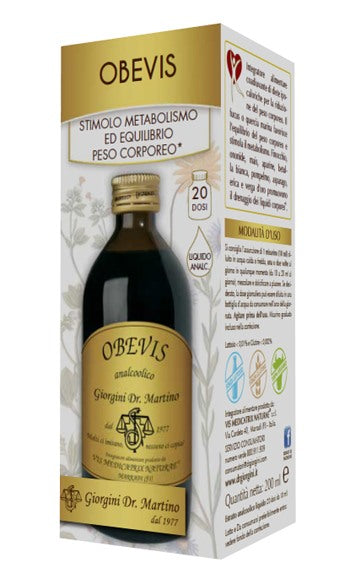 dr giorgini ser vis obevis liquido analcolico 200 ml giorgini ean 8056364776091