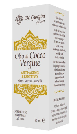 dr giorgini ser vis olio di cocco vergine 50 ml giorgini ean 8056364777821