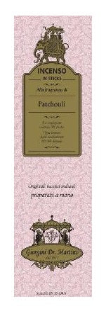 dr giorgini ser vis srl incensi patchouli giorgini ean 8034003686116