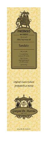 dr giorgini ser vis srl incensi sandalo 15 g giorgini ean 8034003686147