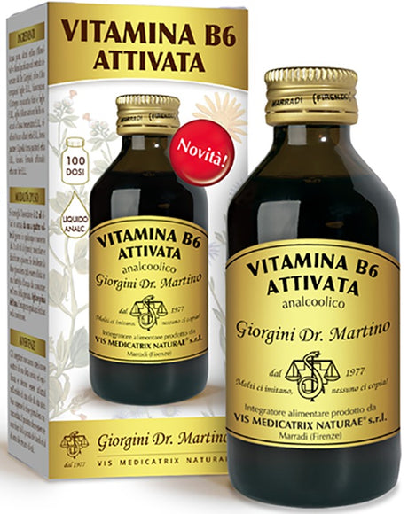 dr giorgini ser vis vitamina b6 attivata liquido analcolico 100 ml giorgini ean 8058045120568