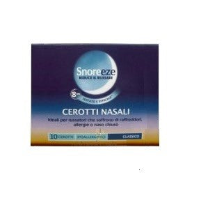 e fa s cerotto nasale snoreeze grande 10 pezzi snoreeze ean 5035883002556