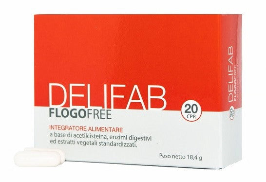 elifab delifab flogofree 20 compresse delifab