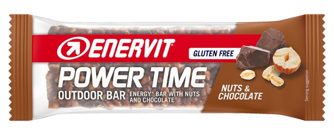 enervit enervit power time barretta senza glutine al cioccolato 1 pezzo enervit ean 8007640891120