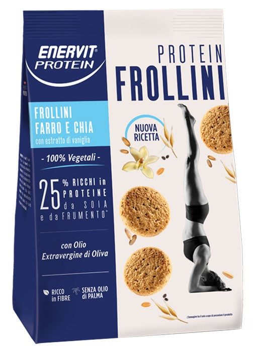enervit enervit protein frollini farro chia 200 g enervit ean 8007640930737