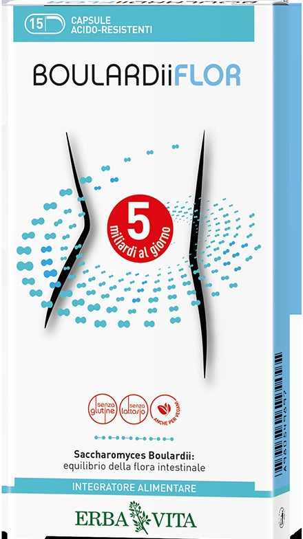 erba vita group boulardiiflor 15 capsule gastroresistenti erba vita ean 0767787924089