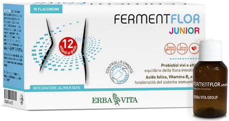 erba vita group fermentflor junior 10 flaconcini erba vita ean 0767787924133