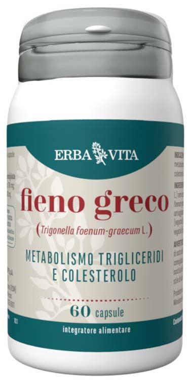 erba vita group fieno greco 60 capsule erba vita ean 0767787926007
