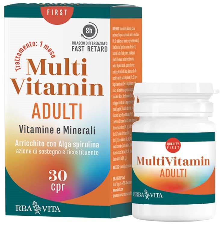 erba vita group multi vitamin adulti 30 compresse erba vita ean 8056992940659