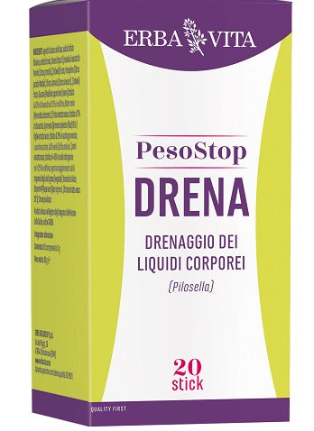erba vita group peso stop drena 20 stick erba vita ean 8056992945517
