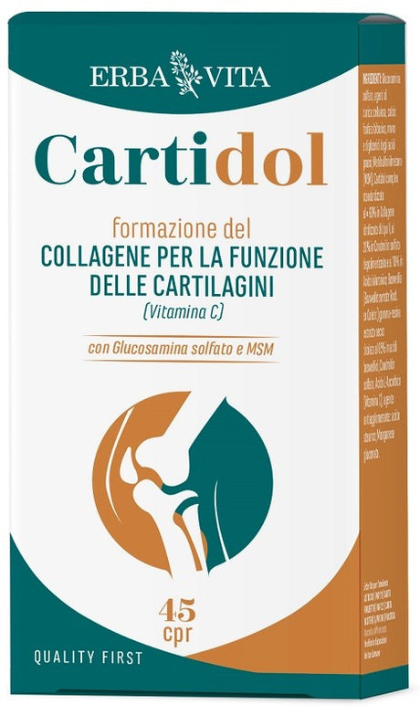 erba vita group spa cartidol 45 compresse erba vita ean 8056992945678