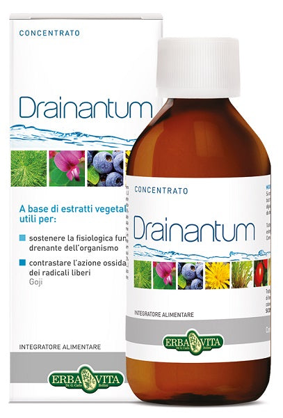erba vita group spa drainantum concentrato 200 ml erba vita ean 0767787923358