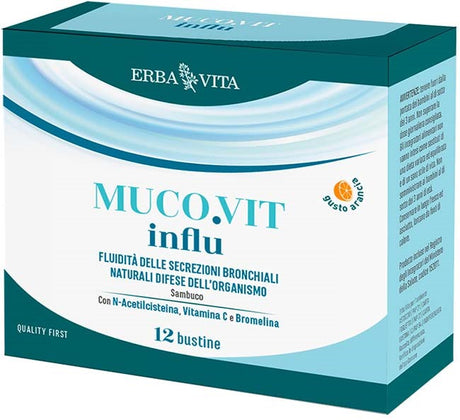 erba vita group spa mucovit influ 12 bustine erba vita ean 8056992940000