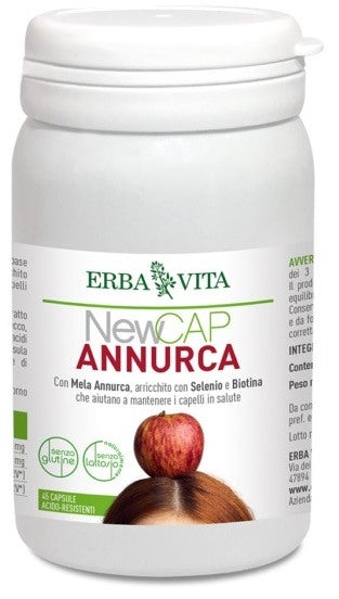 erba vita group spa newcap annurca 45 capsule erba vita ean 8056992945043