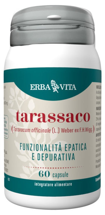 erba vita group tarassaco 60 capsule erba vita ean 0767787928919