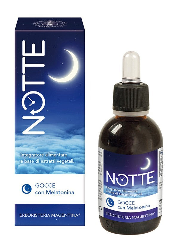 erboristeria magentina notte melatonina gocce 50 ml erboristeria magentina ean 8059300782583