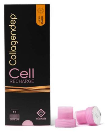 erbozeta collagendep cell arancia recharge 12 pezzi erbozeta