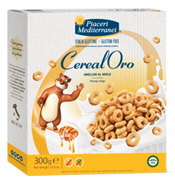 eurospital piaceri mediterranei cerealoro anellini miele 300 g piaceri meditteranei ean 8028169205670