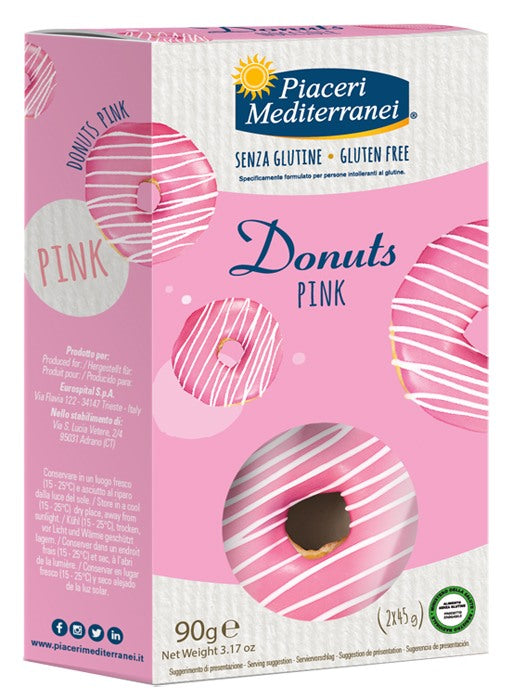 eurospital piaceri mediterranei donuts pink 90 g ean 8028169207254