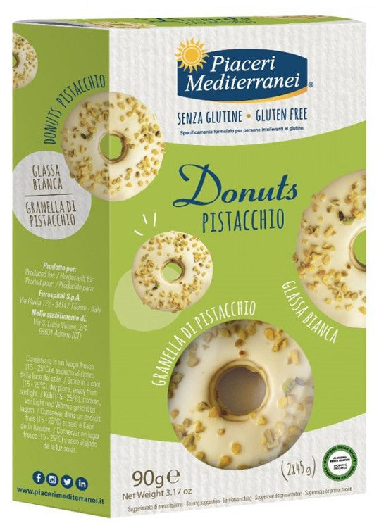 eurospital piaceri mediterranei donuts pistacchio 90 g piaceri meditteranei ean 8028169206196