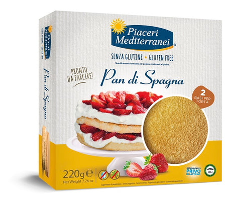 eurospital piaceri mediterranei pan di spagna 220 g piaceri meditteranei ean 8028169207698