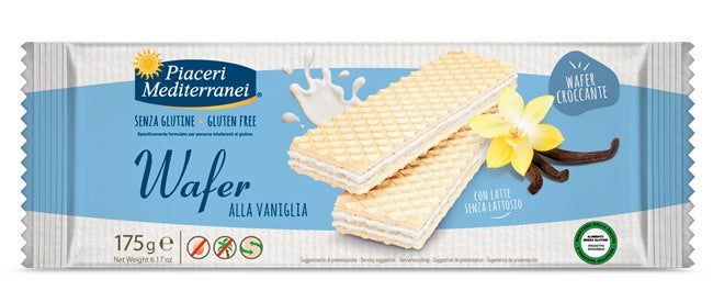eurospital piaceri mediterranei wafer vaniglia 175 g piaceri meditteranei ean 8028169207186