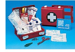 farmacare cassetta pronto soccorso family per campeggio bricolage casa e ufficio contenitore in abs antiurto con supporto per il fissaggio alla parete farmacare