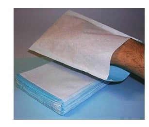 farmacare manopola impermeabile non saponata colore azzurro 100 pezzi farmacare