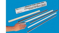 farmacare stecca in alluminio e lattice di gomma per immobilizzazione delle dita misura media farmacare