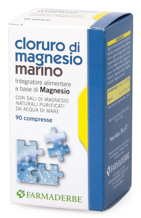 farmaderbe cloruro di magnesio marino 90 compresse farmaderbe