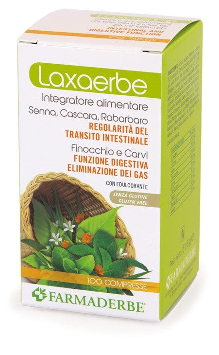 farmaderbe laxaerbe 100 compresse farmaderbe ean 8058456780849