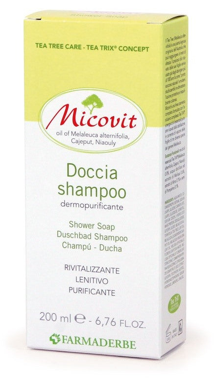 farmaderbe micovit doccia shampoo 200 ml farmaderbe ean 8058456780511